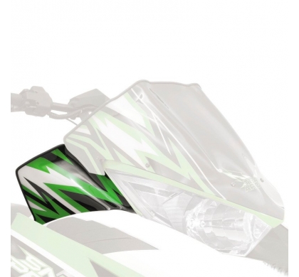 Комплект дефлекторов на стёкла - Зелёные Pride