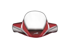 WindGuard Windshield - Red