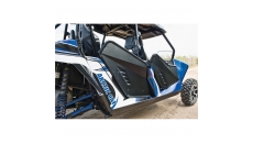 Rear Aluminum Doors Kit - Matte Blk