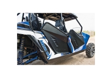 Rear Aluminum Doors Kit - Matte Blk