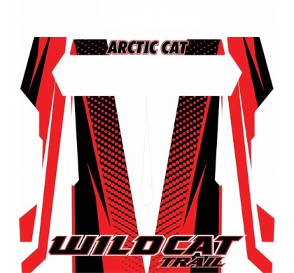 Wildcat Trail XT Roof Cat Wraps - Vibrant Red