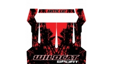 Wildcat Sport XT Roof Cat Wraps - Vibrant Red