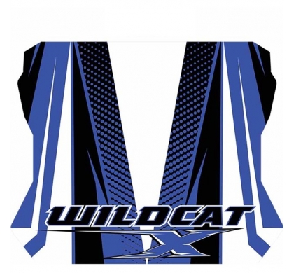 Cat Wraps Roof Decal - Viper Blue