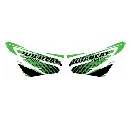 Wildcat Trail XT Door Cat Wraps - Team Arctic Green