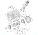 Датчик положения коленвала Chevrolet Traverse 12664495