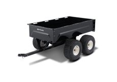 Tandem Axle Metal Utility Cart