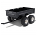 Tandem Axle Metal Utility Cart