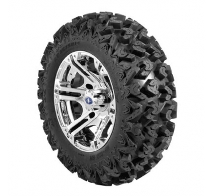 WREC LUSTER 14 RIM WITH SEDONA RIPSAW TIRE KIT