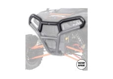 Factory Repaint Extreme Attachment Front Bumper- Black