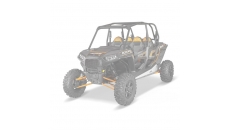 RZR XP 4 1000 Low Profile Rock Sliders - White