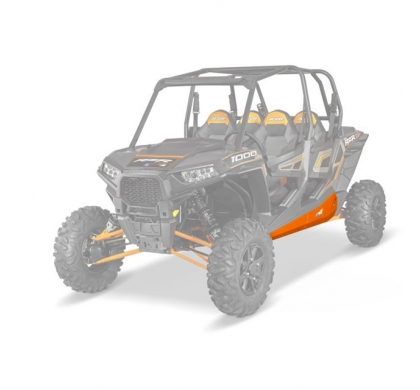 Orange Low Profile Rock Sliders