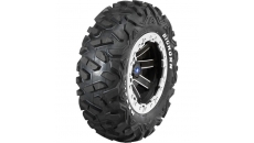 REBLR 14 Flat Black Beadlock Wheel W/ Maxxis Bighorn Tires