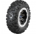 REBLR 14 Flat Black Beadlock Wheel W/ Maxxis Bighorn Tires