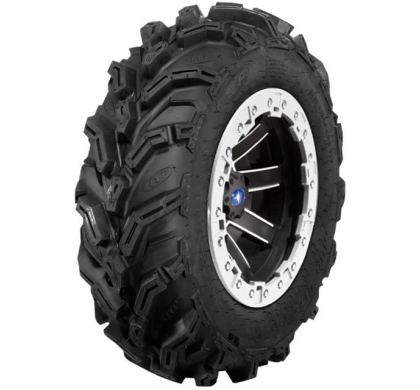 REBLR 14 Flat Black Beadlock Wheel W/ Itp Mud Lite Tires