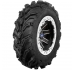 REBLR 14 Flat Black Beadlock Wheel W/ Itp Mud Lite Tires