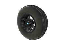 Pro Armor Dune Tire With Buckle Wheel- Matte Black