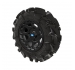 Pro Armor Dagger Tire With Shackle Wheel- Matte Black