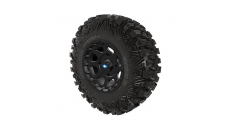 Pro Armor Crawler XR Tire With Shackle Wheel- Matte Black