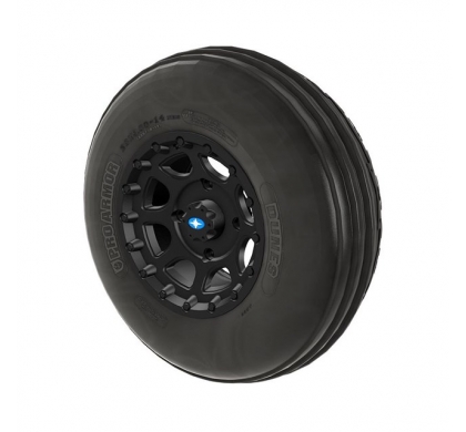 Pro Armor Dune Tire With Shackle Wheel- Matte Black