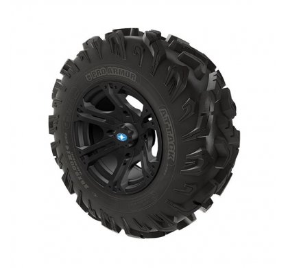 Pro Armor Attack Tire With Sixr Wheel- Matte Black