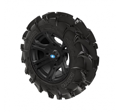 Pro Armor Dagger Tire With Sixr Wheel- Matte Black