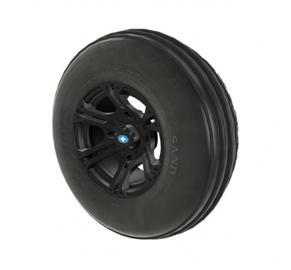 Pro Armor Sand Tire With Sixr Wheel- Matte Black