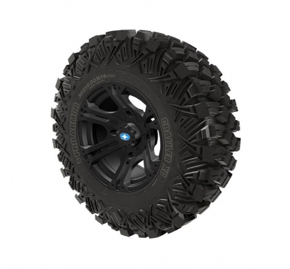 Pro Armor Crawler XR Tire With Sixr Wheel- Matte Black