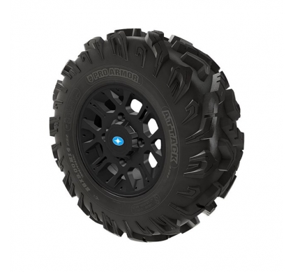 Pro Armor Attack Tire With Thrashr Wheel- Matte Black