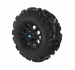 Pro Armor Attack Tire With Thrashr Wheel- Matte Black