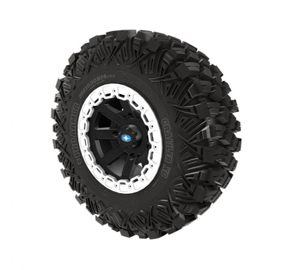 Pro Armor Crawler XR Tire With Reblr Wheel- Matte Black