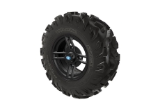 Pro Armor Attack Tire With Split Wheel- Matte Black