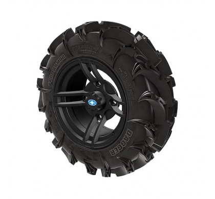 Pro Armor Dagger Tire With Split Wheel- Matte Black