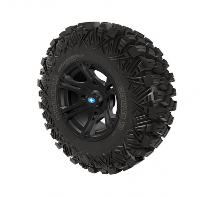 Pro Armor Crawler XG Tire With Sixr Wheel- Matte Black