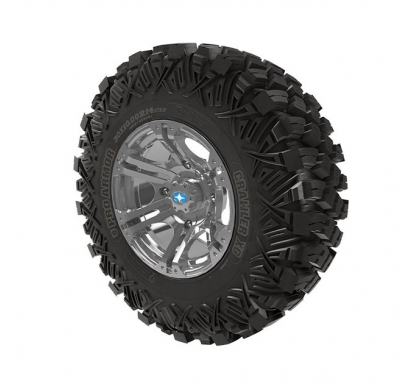 Pro Armor Crawler XG Tire With Sixr Wheel- Luster