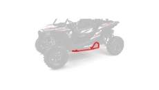 Extreme Kick Out Steel Rock Sliders- Indy Red