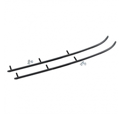 60°, 4' Carbide (Steel Ski) - Black