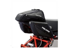 Snowmobile Trunk & Saddle Bag - Black