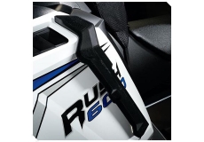 Snowmobile Wind Deflectors - Black