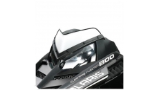 Snowmobile Low Windshield - White