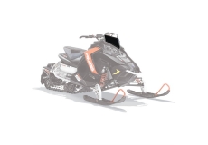 AXYS® Snowmobile Low Windshield - Black