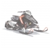 AXYS® Snowmobile Low Windshield - White