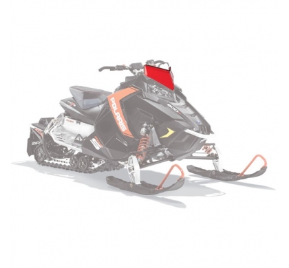 AXYS® Snowmobile Low Windshield - Red
