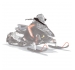 AXYS® Snowmobile Mid Windshield - Smoke