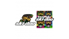 Наклейка  Ski-Doo Pop Sticker Series