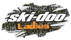 Наклейка Ski-Doo Ladies Dotz