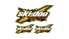 Наклейка Ski-Doo X-Team Camo