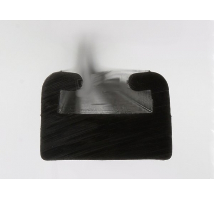 Black Slider Shoe 137''. Model-Black-Balck