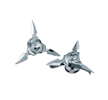 Spun Blade Spinning Axle Caps