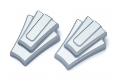 Rear Axle Caps for Softail