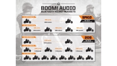 Boom! Audio 20S EVO Bluetooth Helmet Single Headset